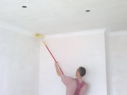 Cum de a sparge tavanul într-un apartament