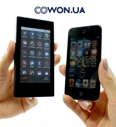 Cowon z2 și Apple ipod touch 4g caracteristici comparative, site-ul oficial