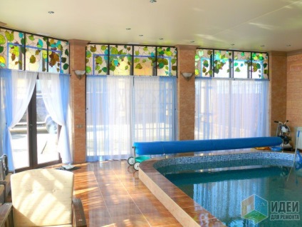 Design decorativ al interiorului piscinei, idei pentru renovare