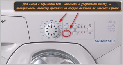 Diagnosticarea bomboanelor mașinii de spălat