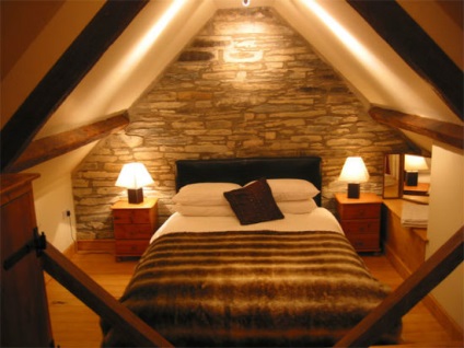 Designul dormitorului la mansardă cu propriile mâini, idei de fotografie pentru decorarea interiorului modern al mansardei
