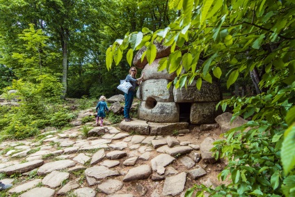 Valea raului zhane, dolmens și cascade - fotografie, hartă, descriere