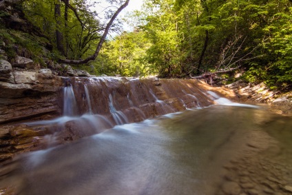 Valea raului zhane, dolmens și cascade - fotografie, hartă, descriere