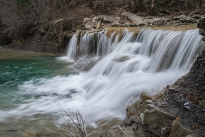 Valea raului zhane, dolmens și cascade - fotografie, hartă, descriere