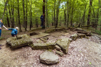 Valea raului zhane, dolmens și cascade - fotografie, hartă, descriere