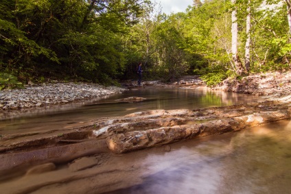 Valea raului zhane, dolmens și cascade - fotografie, hartă, descriere