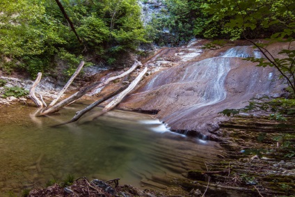 Valea raului zhane, dolmens și cascade - fotografie, hartă, descriere