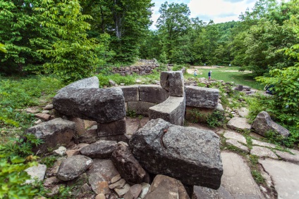 Valea raului zhane, dolmens și cascade - fotografie, hartă, descriere