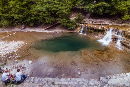 Valea raului zhane, dolmens și cascade - fotografie, hartă, descriere