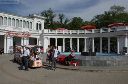 Puncte de interes în colonia kislovodsk, drumurile lumii