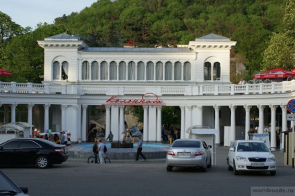 Пам'ятки Кисловодська колонада, дороги світу