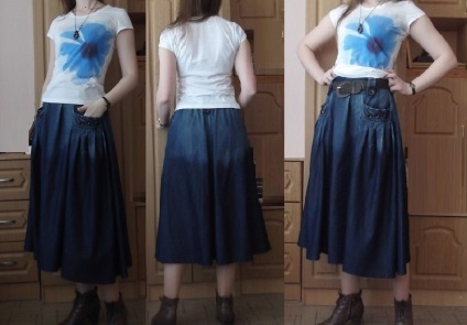 Denim skirt-varenka - recenzie