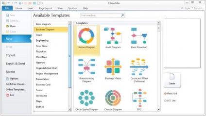 Edrawsoft edraw max - crearea de diagrame și grafice