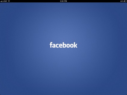 Facebook pentru ipad