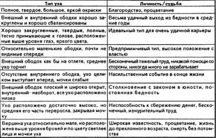 Fizionomia feței - citim caracterul prin trăsături (frunte, ochi, nas, gură, bărbie, urechi)