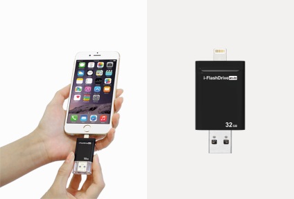 Unitate flash USB 4, 4s, 5, 5s, 5c, 6, 6s, 6 plus, 6s plus, se, 7, 7 plus, ghid-app