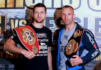 Froch gata să-l ucidă pe Kessler în duelul de sâmbătă