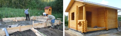 Alapítvány a fürdő alatt a saját kezükben, hogyan kell kitölteni, útmutatást lépéseket