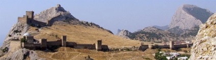 Cetatea genoese (zander) istorie, fotografii, fapte