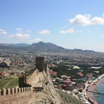 Cetatea genoese (zander) istorie, fotografii, fapte