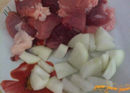 Hrană de hrișcă cu carne în aerogrill, rețetă cu fotografie