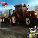 Joc zăpadă pe tractor online, joacă gratuit - simulator agricol