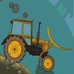 Joc zăpadă pe tractor online, joacă gratuit - simulator agricol