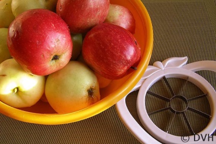 Milyen gyorsan és egyszerűen vághat almát, kedvenc receptjeimet