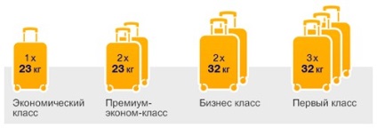 Care este costul transportului de bagaje și care este mărimea bagajelor de mână în Lufthansa (lufthansa)