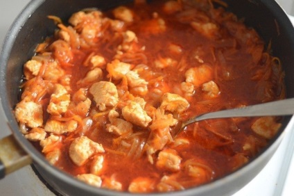 Cum să gătești gulaș de pui - rețetă, ingrediente și fotografii