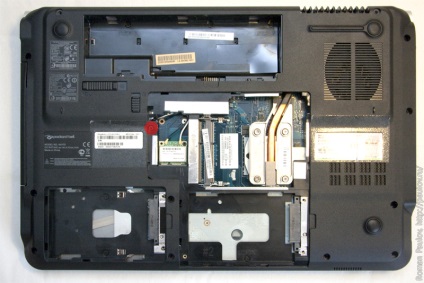 Cum de a dezasambla un laptop packard clopot lj75, articole utile de la itcomplex