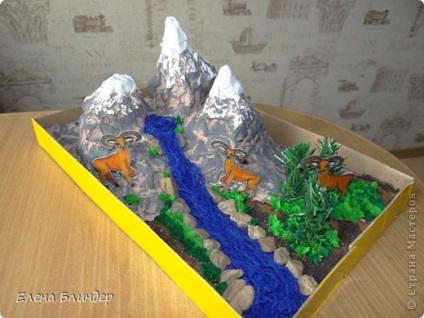 Hogyan készítsünk papír hegyeket