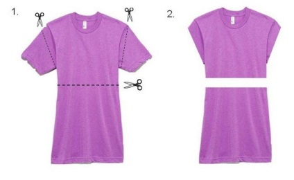 Cum sa faci o rochie de vara la moda dintr-un tricou inutil