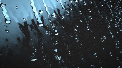 Cum de a simula o sticlă umedă în ploaie într-un mixer