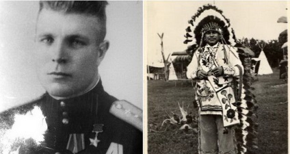 În timp ce un pilot sovietic a devenit liderul unui trib indian, misterul destinului