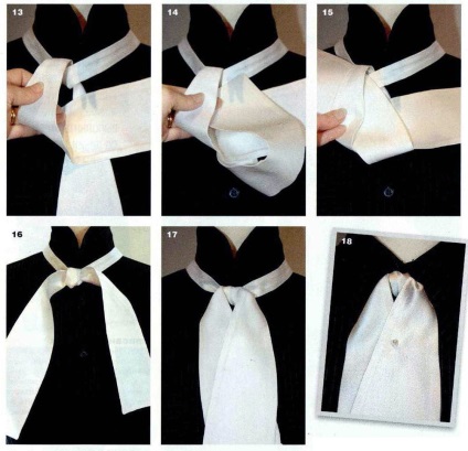 Cum să coaseți un ascot de cravată, lecții de tăiere și de cusut