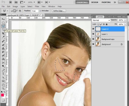 Hogyan lehet eltávolítani a zsíros fényt a Photoshop rajz és a tervezési leckék a Adobe Photoshop