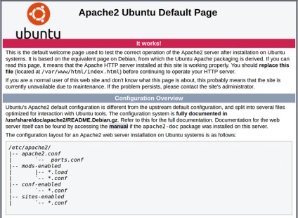 Cum se instalează serverul web apache pe ubuntu