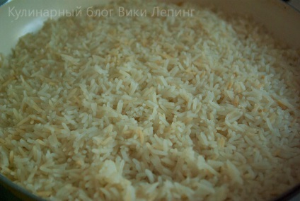 Cum să gătești orezul, mâncarea potrivită