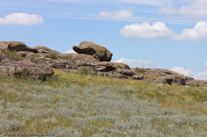 Rezervația de morminte de piatră din regiunea Donetsk, rezervația naturală kamennye mohyly, Donbass și regiunea Azov