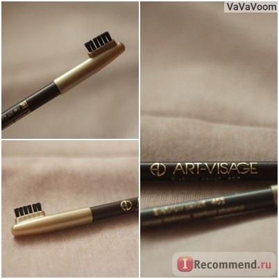 Creion pentru sprancene art-make-up - «fotografie №3 ca pete sprancene pas cu pas cu creion pentru sprâncene