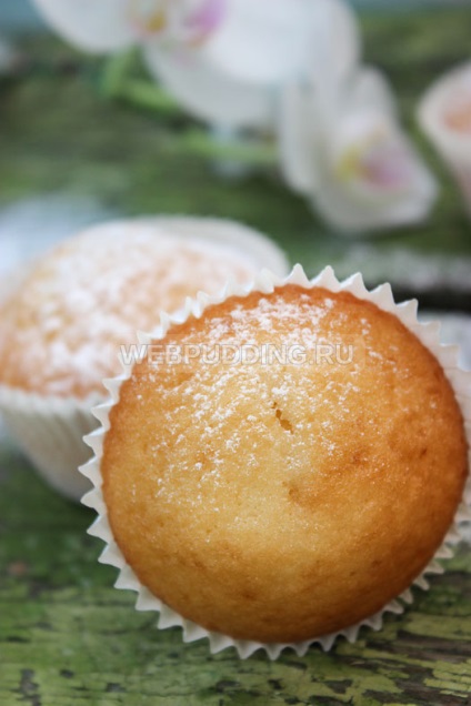 Cupcakes a növényi olajban, hogyan kell főzni