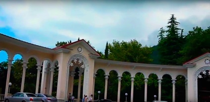 Colonnade in gagra, Abhazia (5 fotografii, recenzii, adresa, harta strazii)