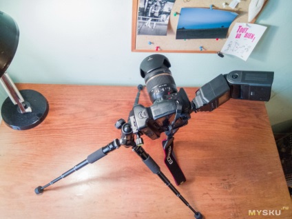 Xiletu tripod compact - mic, da șters