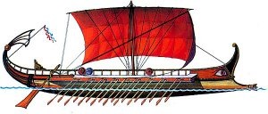 Construcția navei în Grecia antică