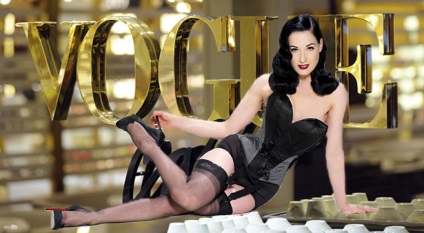 A burlesque dita von tiz tizenkét napi kultúra királynője