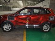 Crash test chery tiggo 5 siguranță de cinci stele pe șantier și pe autoturisme