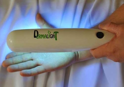 Lampa dermalight ru pentru tratarea bolilor de piele