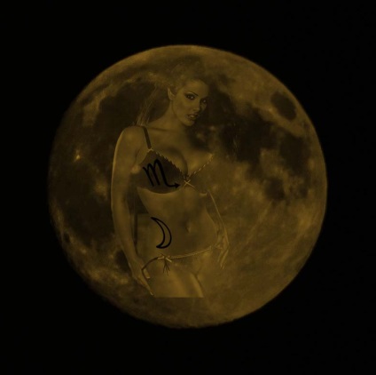 A hold a férfiak és nők skorpiójában - a csillagok nyelve