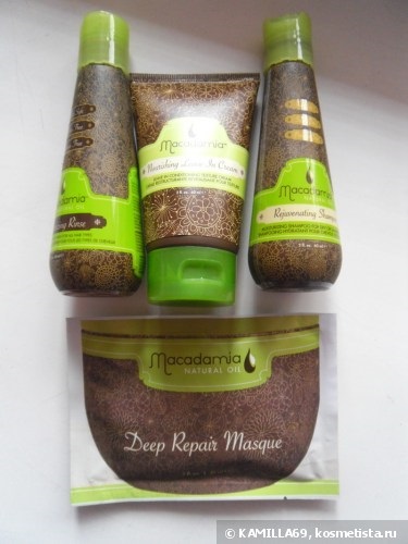 Makadamomaniya sau rutier set macadamia ulei natural 